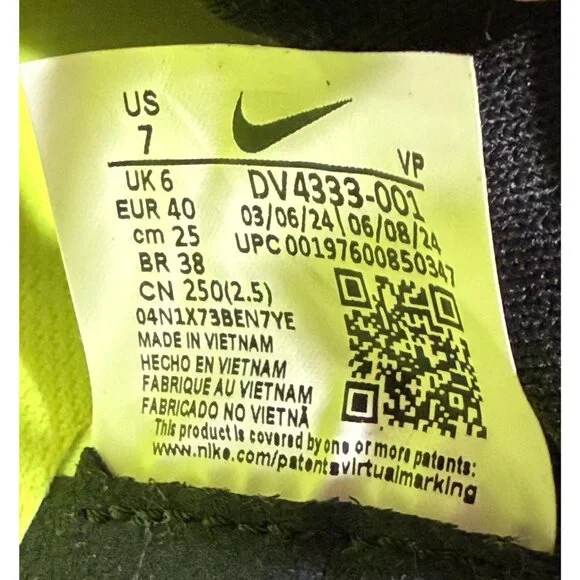 Nike Tiempo Legend 10 PRO FG Soccer Cleats Men's Size 7 DV4333-001 - Picture 9 of 9